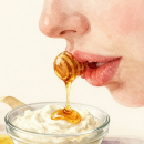 Hausmittel gegen trockene Lippen, die schnell helfen