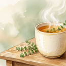 Thymiantee bei verschleimtem Husten: Zubereitung und Anwendung